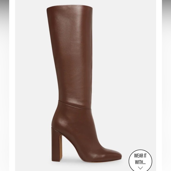 Steve Madden Shoes - Steve Madden Ally knee high Boots size 10 brown